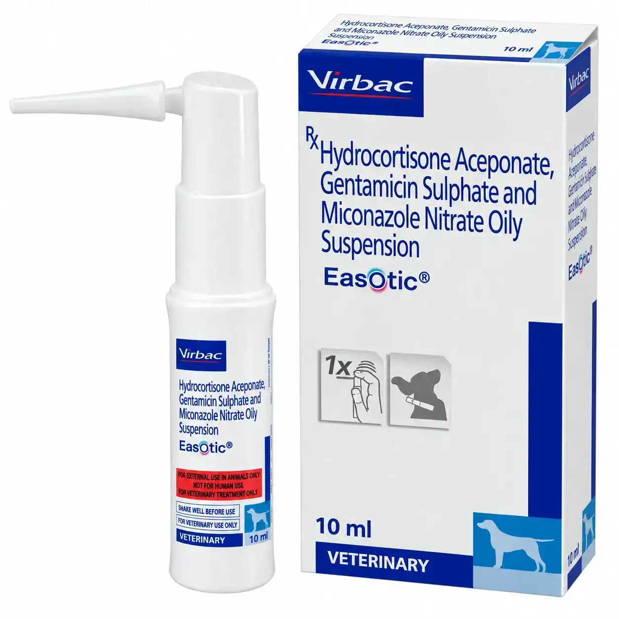 Virbac Easotic Ear Drops (10ml)