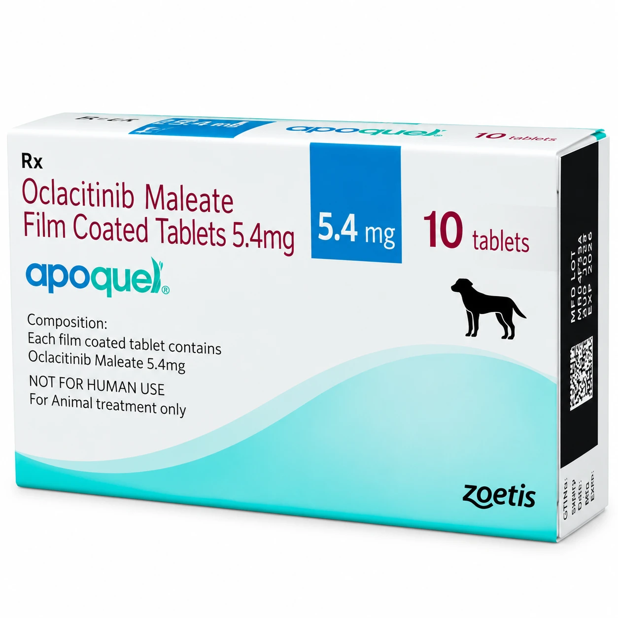 Zoetis Apoquel 5.4mg (Oclacitinib) Tablet for Dogs