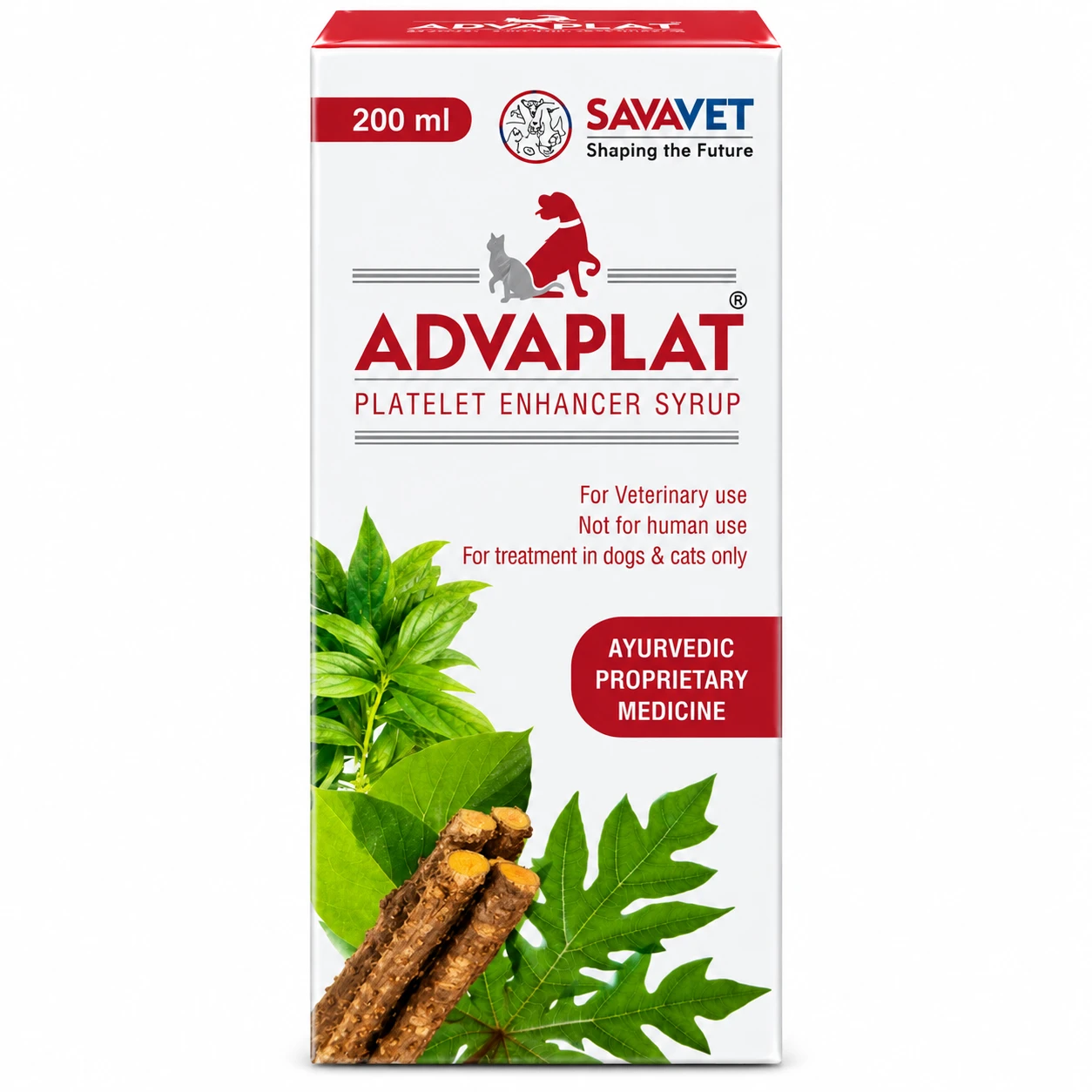 Savavet Advaplat Platelet Enhancer Syrup for Dogs & Cats – 200 ml