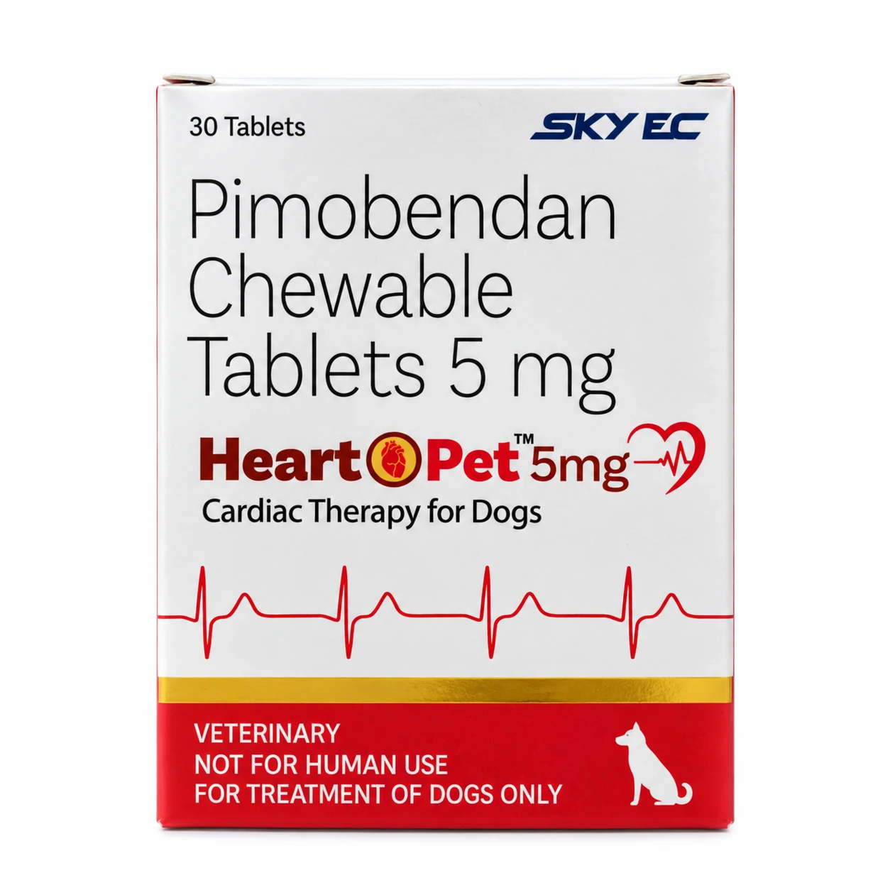 Skyec Heart-O-Pet 5 mg Tablets (Pimobendan) for Dogs