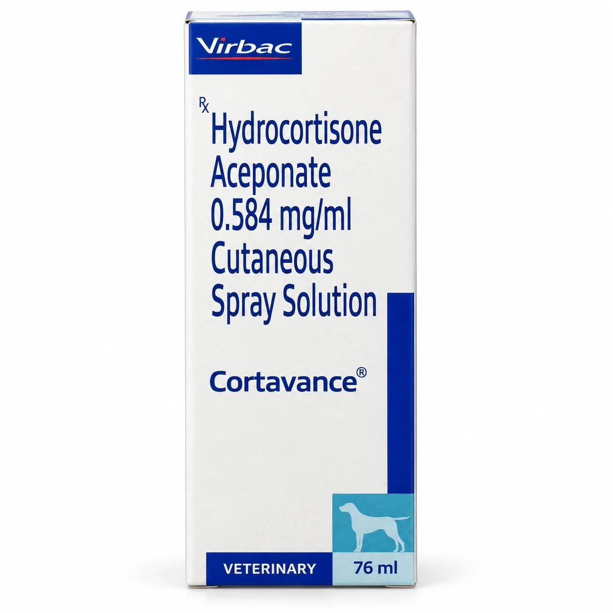 Virbac Cortavance (Hydrocortisone Aceponate) Spray for Dogs – 76 ml